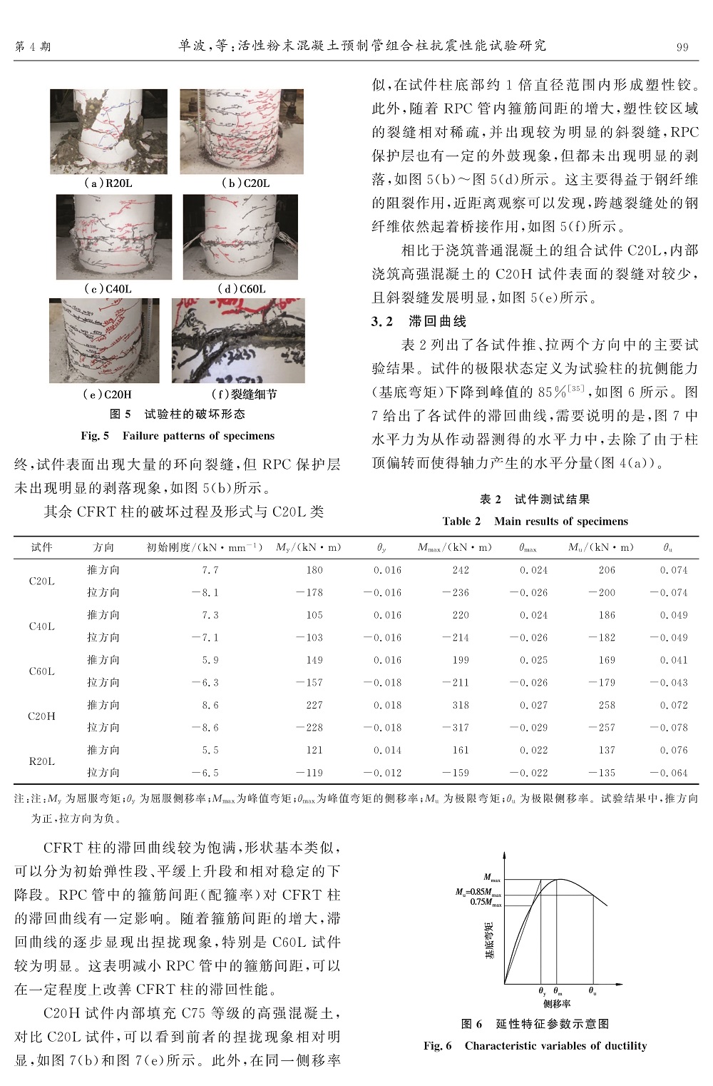 活性粉末混凝土预制管组合柱抗震性能试验研究_页面_06